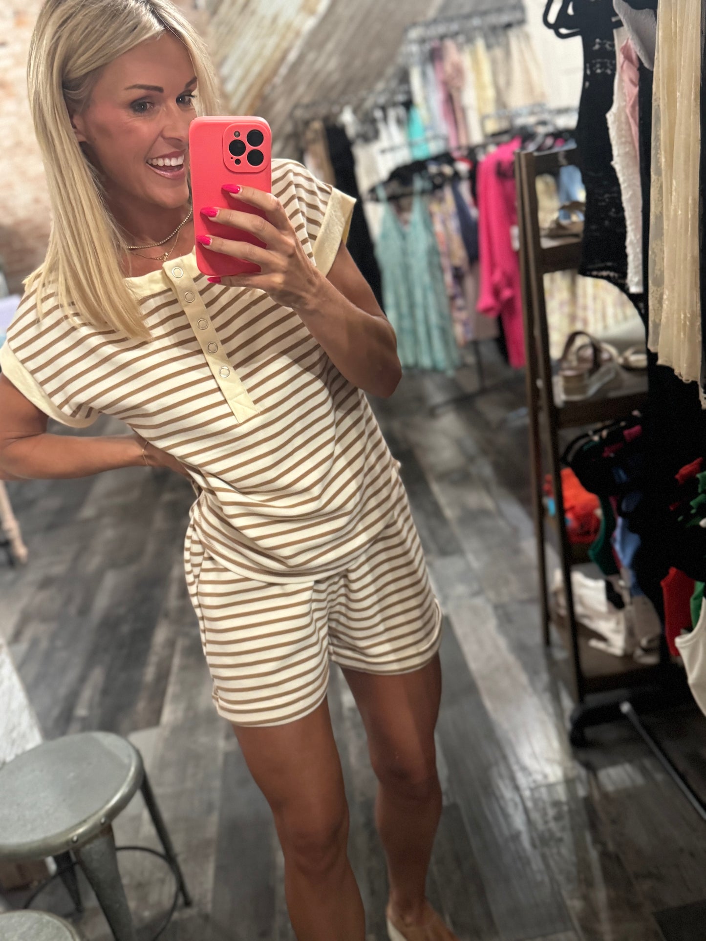 Suzie Stripped Short