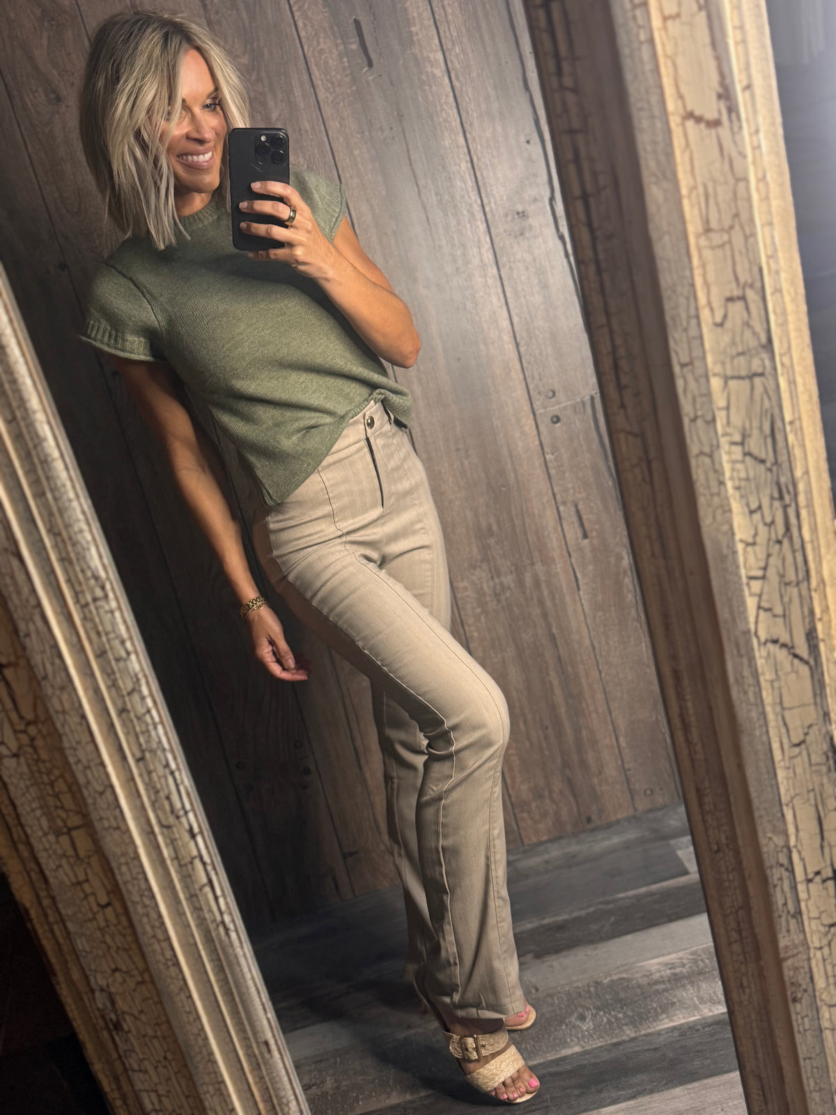 Belted Dressy Pant