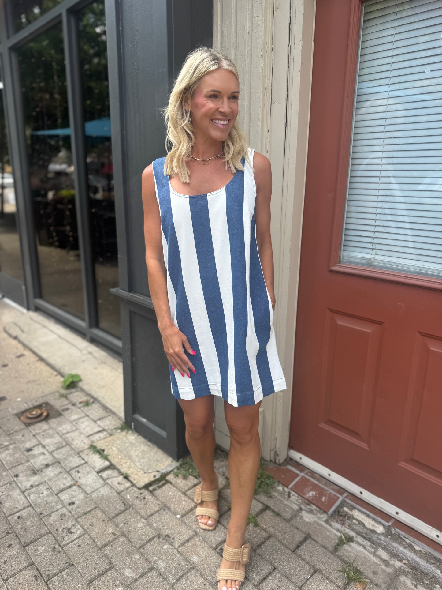 Thick Stripe Dress
