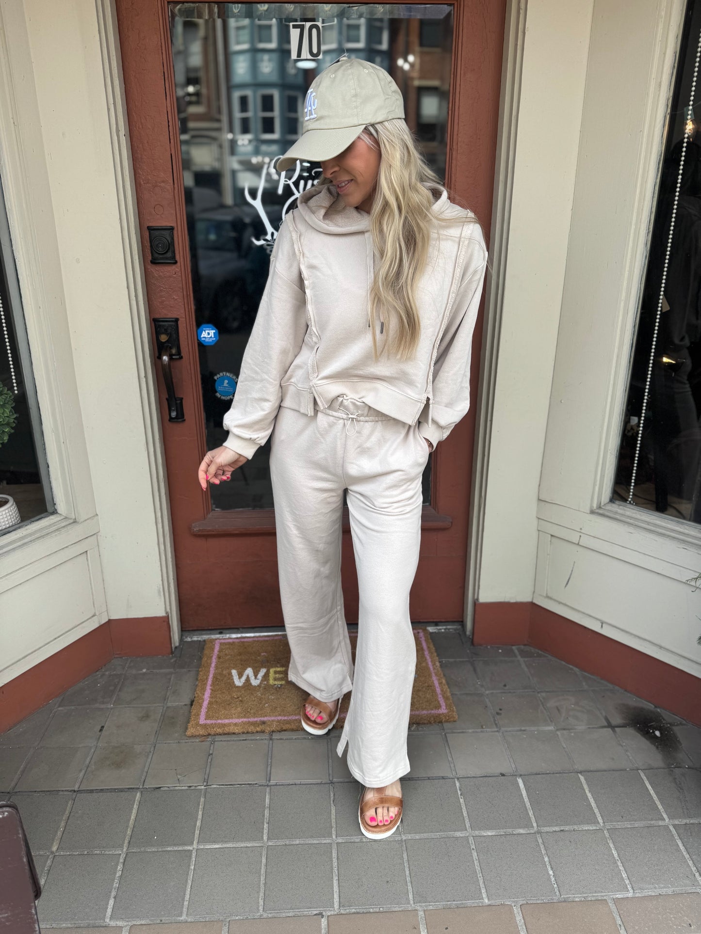 Seaside French Wide Leg Pant