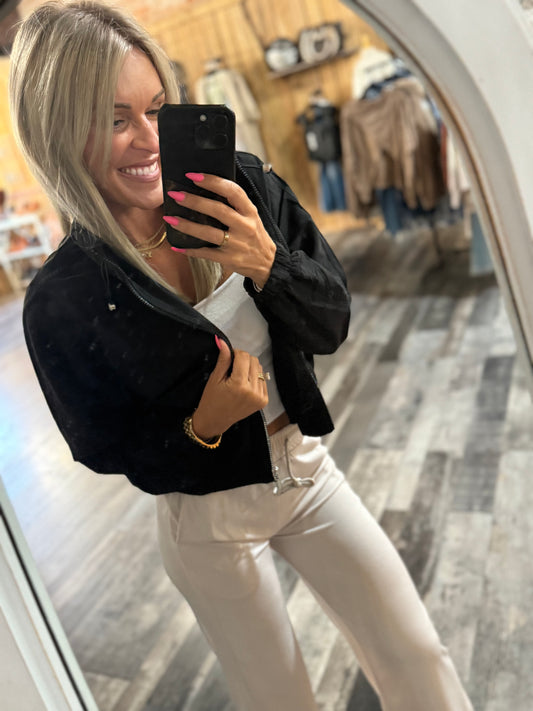 On Trend Bomber Jacket