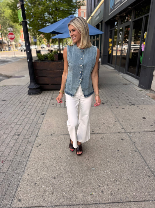 Debbie Denim Vest