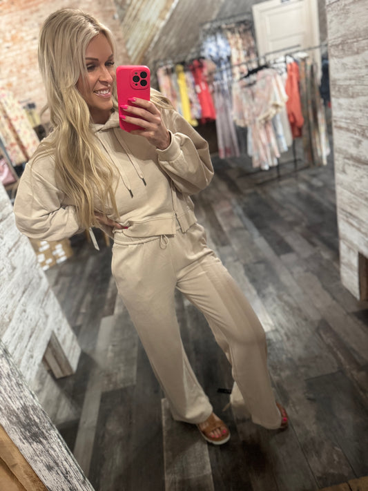 Seaside French Wide Leg Pant