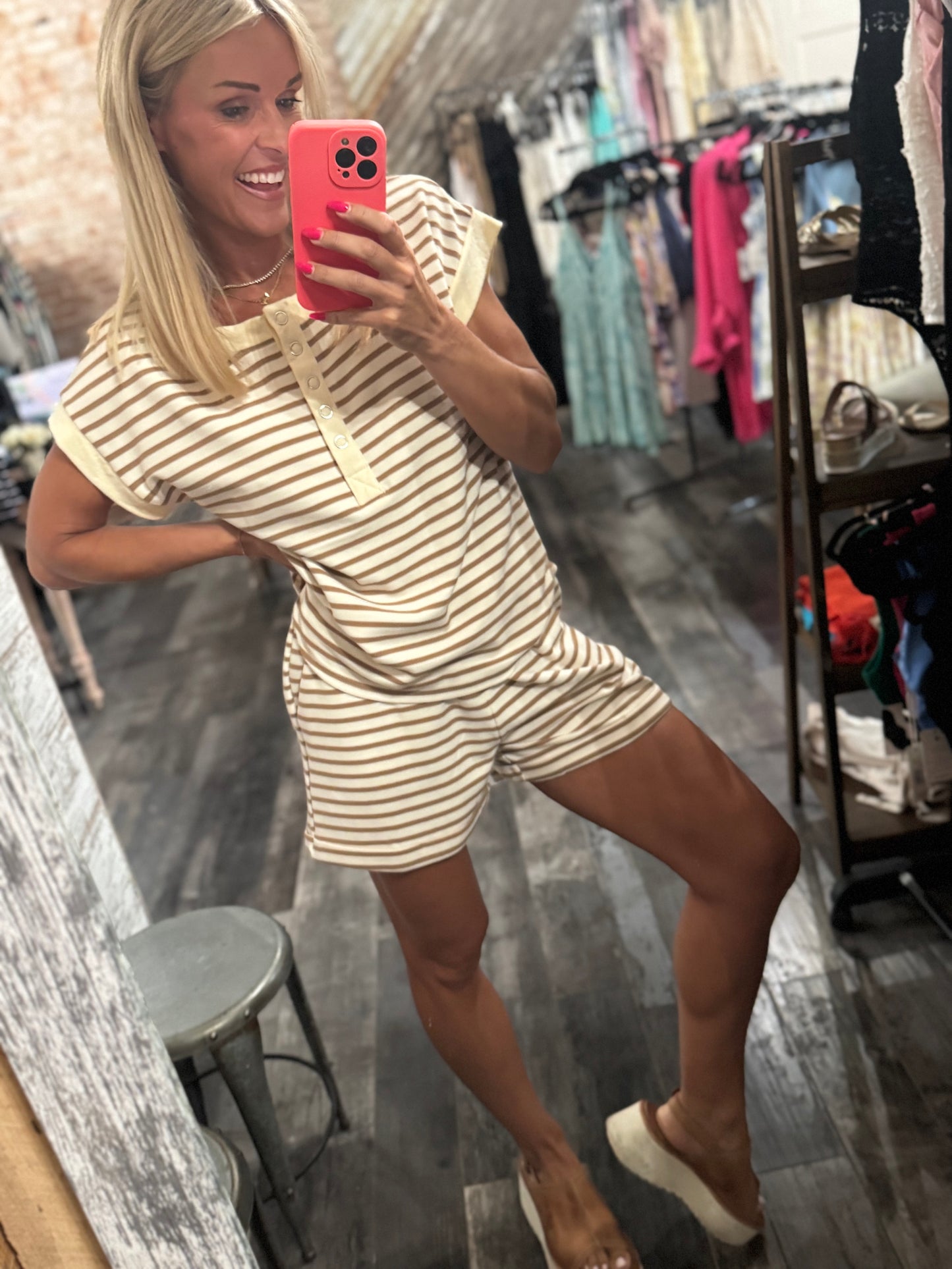 Suzie Stripped Short
