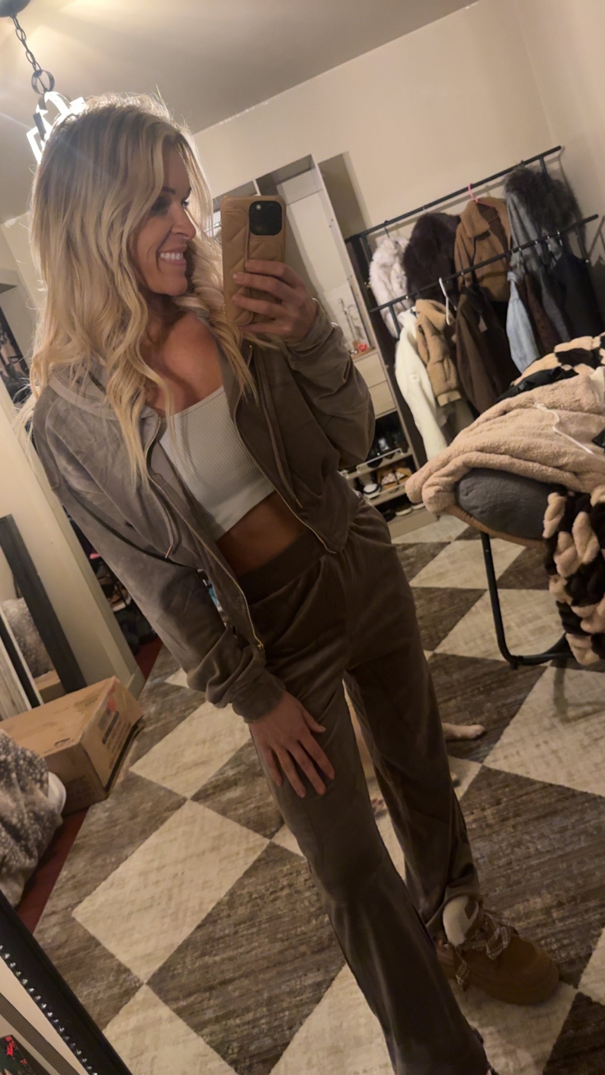 Coco Soft Zip Up Set