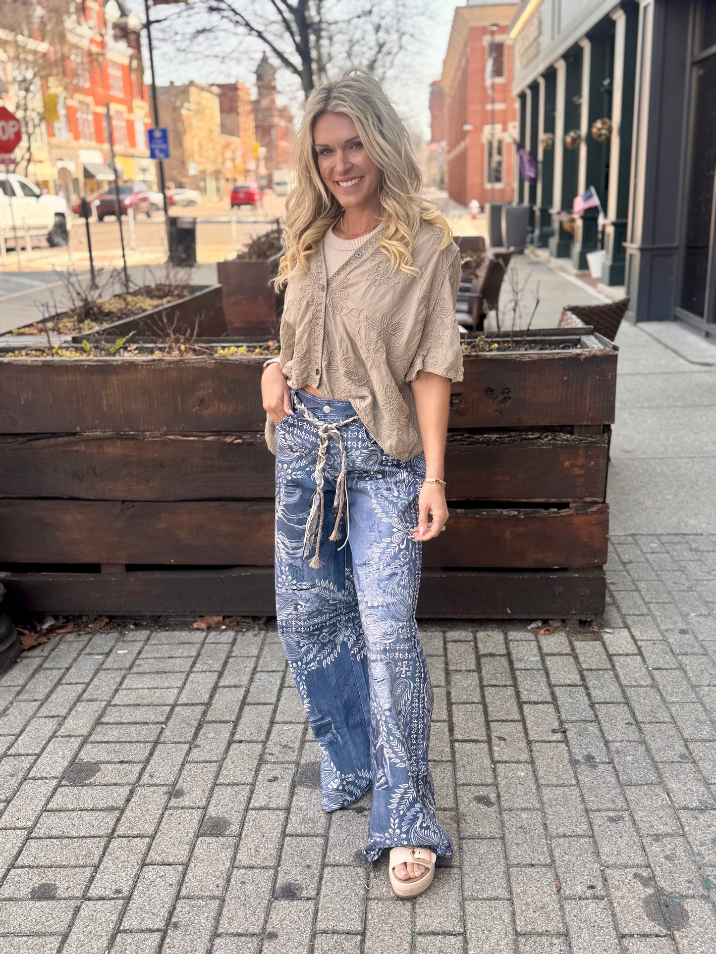 Hooded Stitching Top