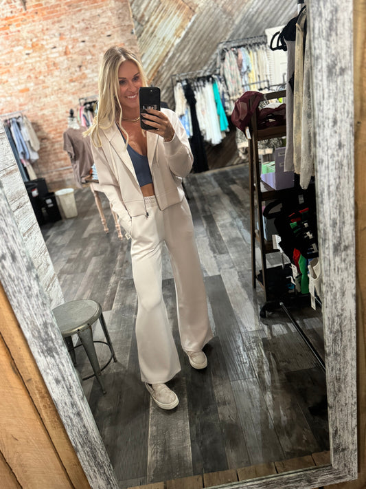 Pearl Cloud Fleece Pant