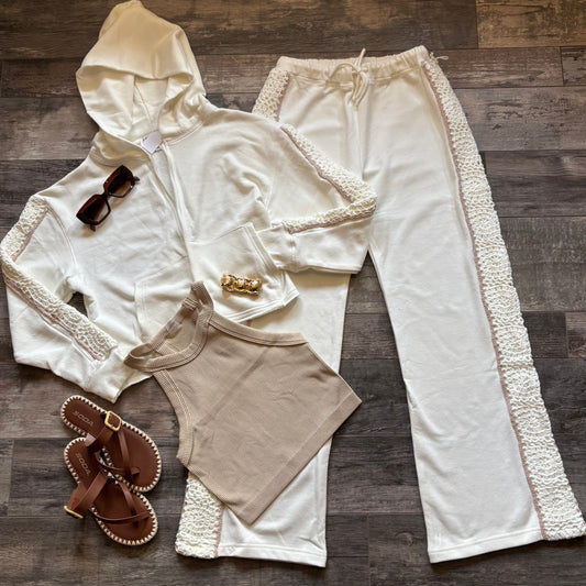 Terry Crochet Pant