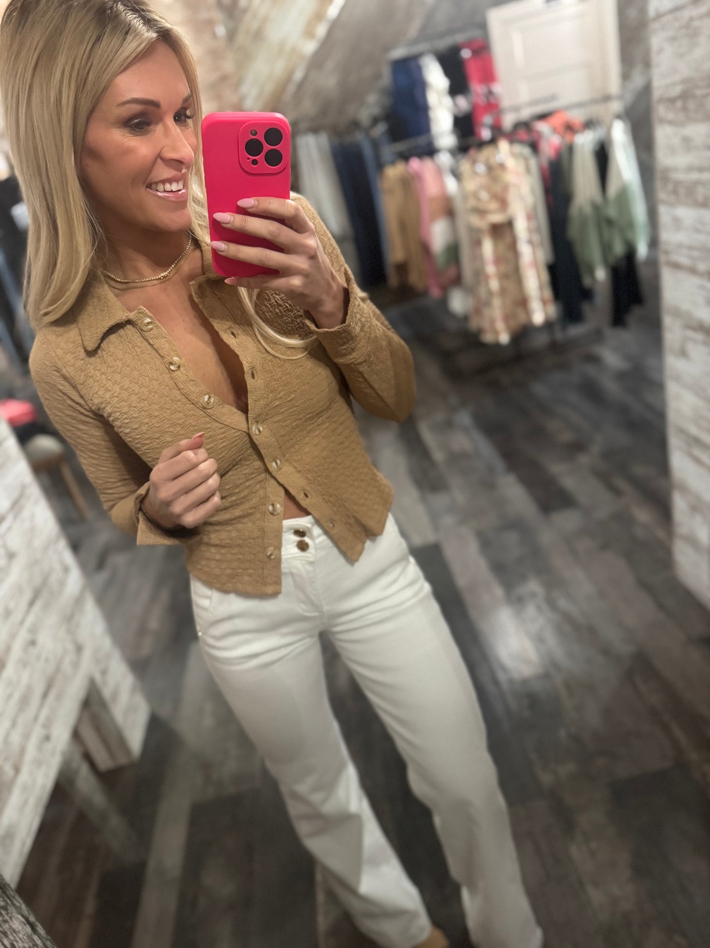 Textured Long Sleeve