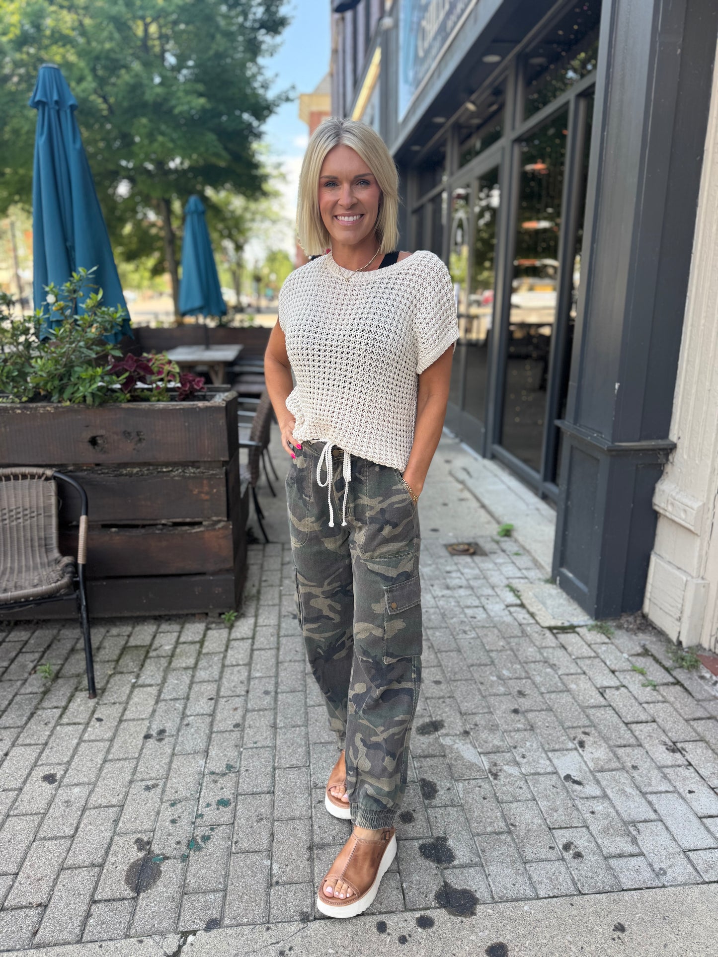 Momma Olive Camo Cargo