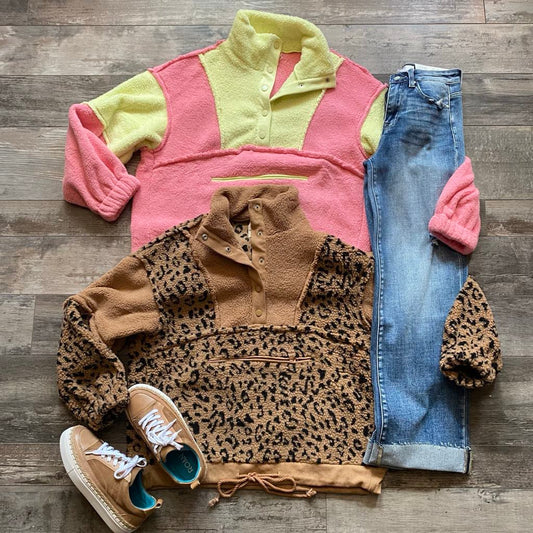 On Trend Fleece Pullover