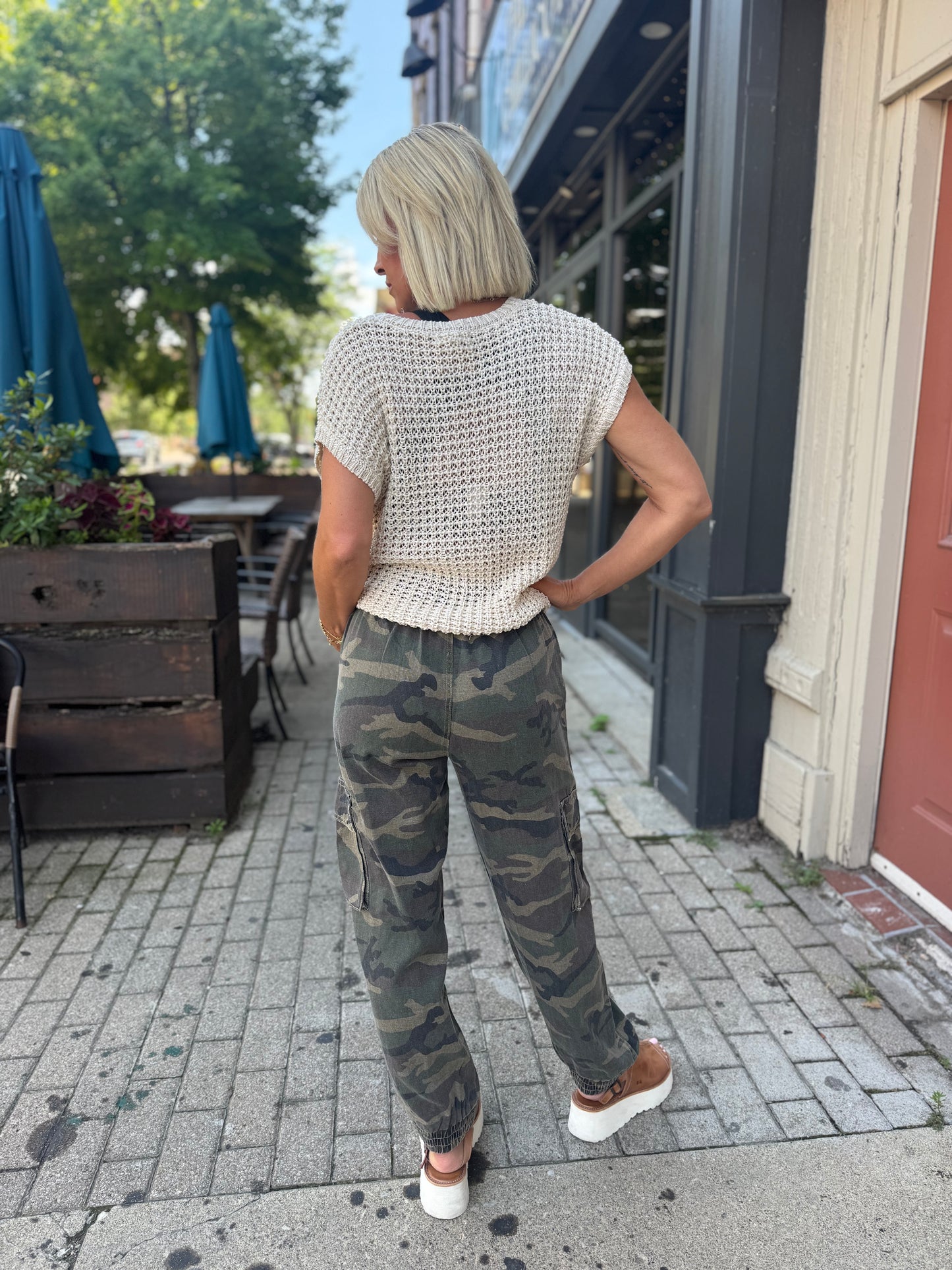 Momma Olive Camo Cargo