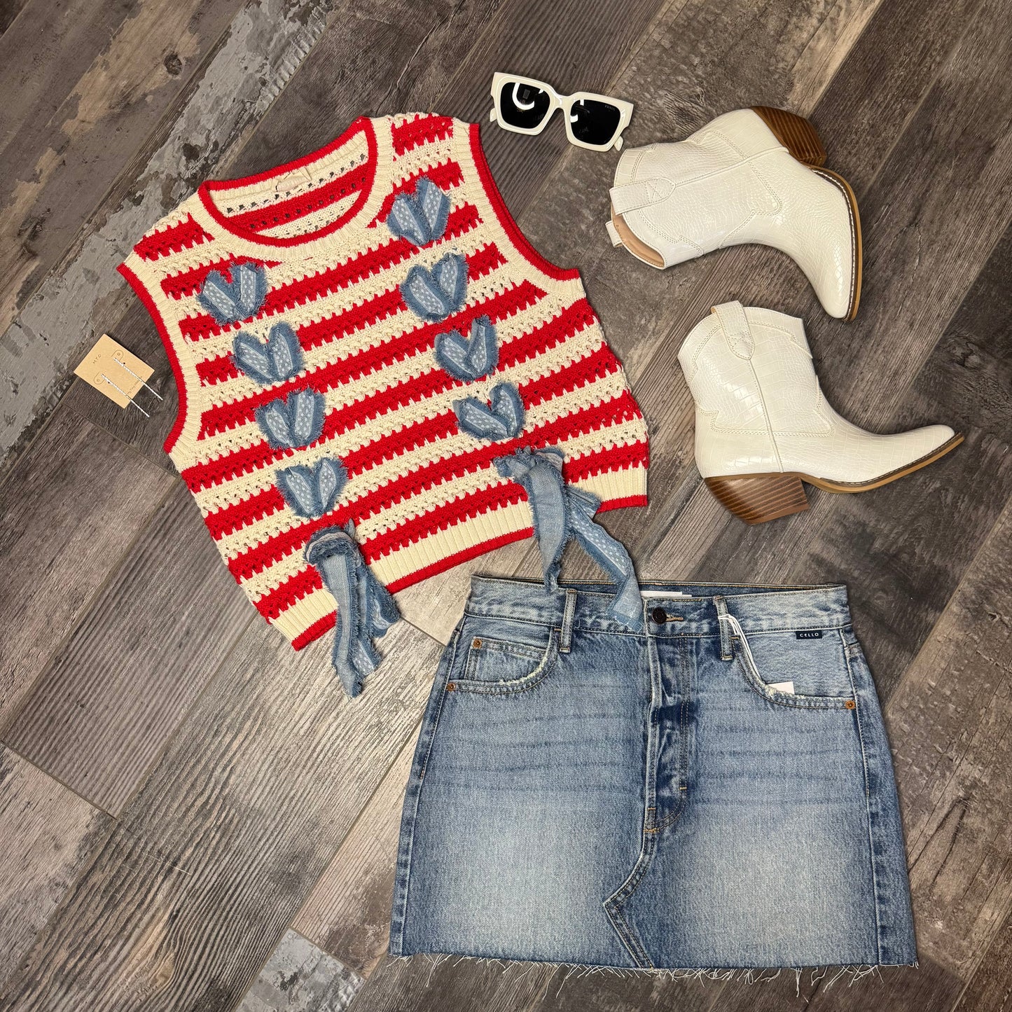 Concert Wash Out Skirt