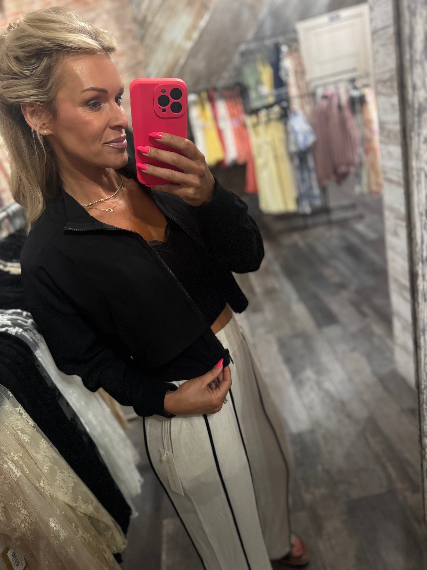 Double Layer Fitness Jacket