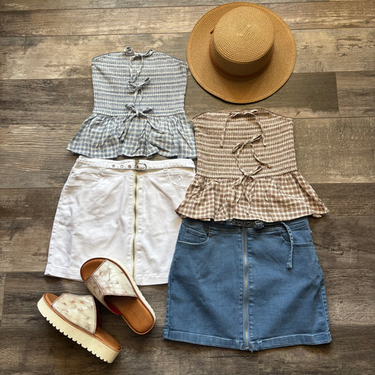 Lucy Strapless Top