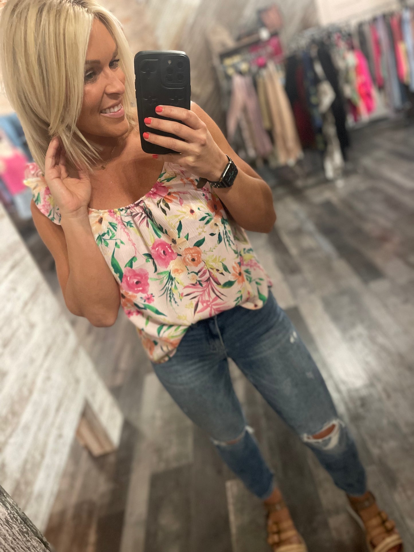 Floral Tank Top