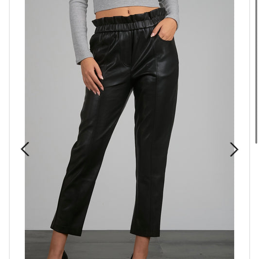 Elle Faux Leather Pants