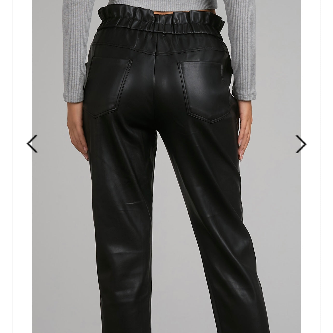 Elle Faux Leather Pants