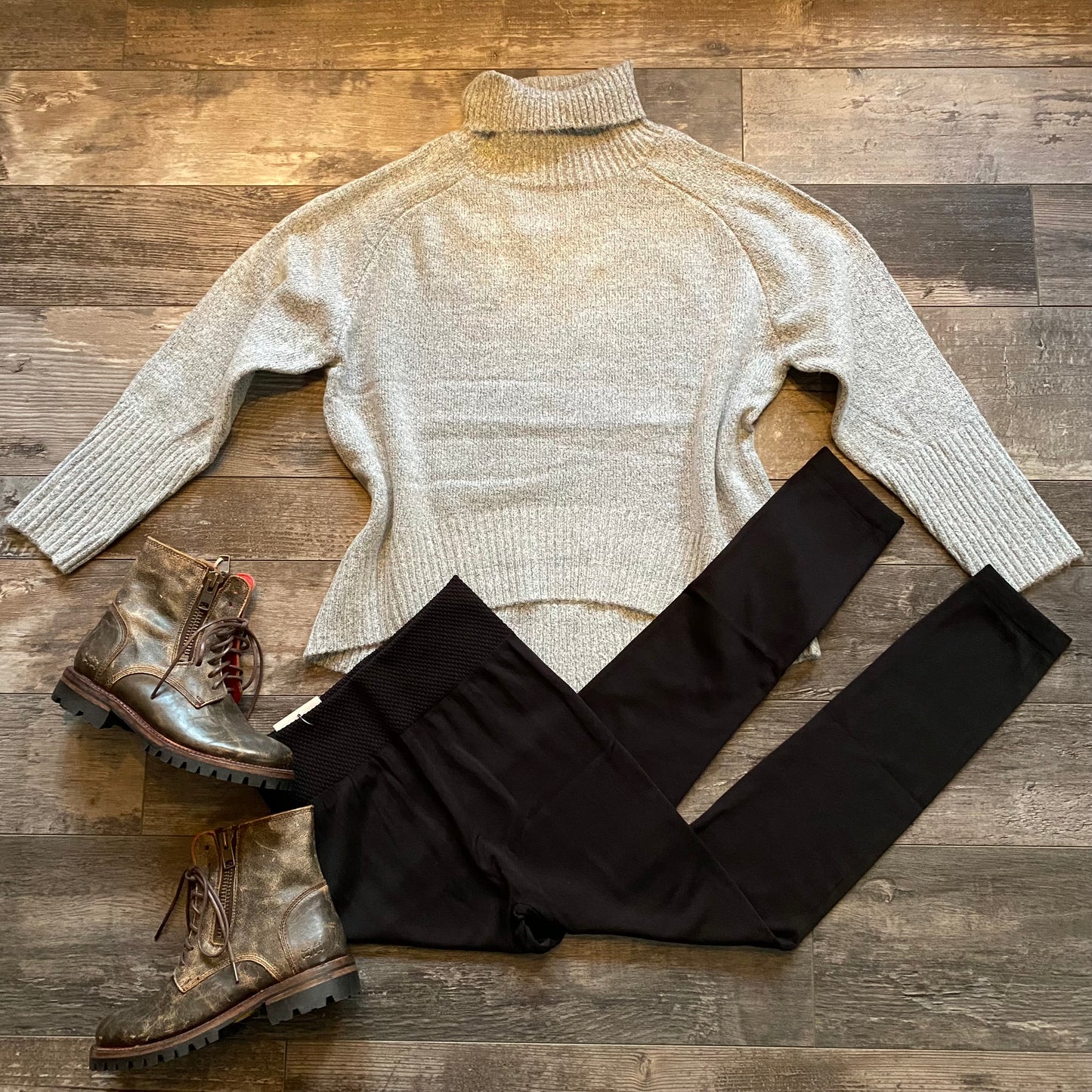 Black Fleece Lined Leggings