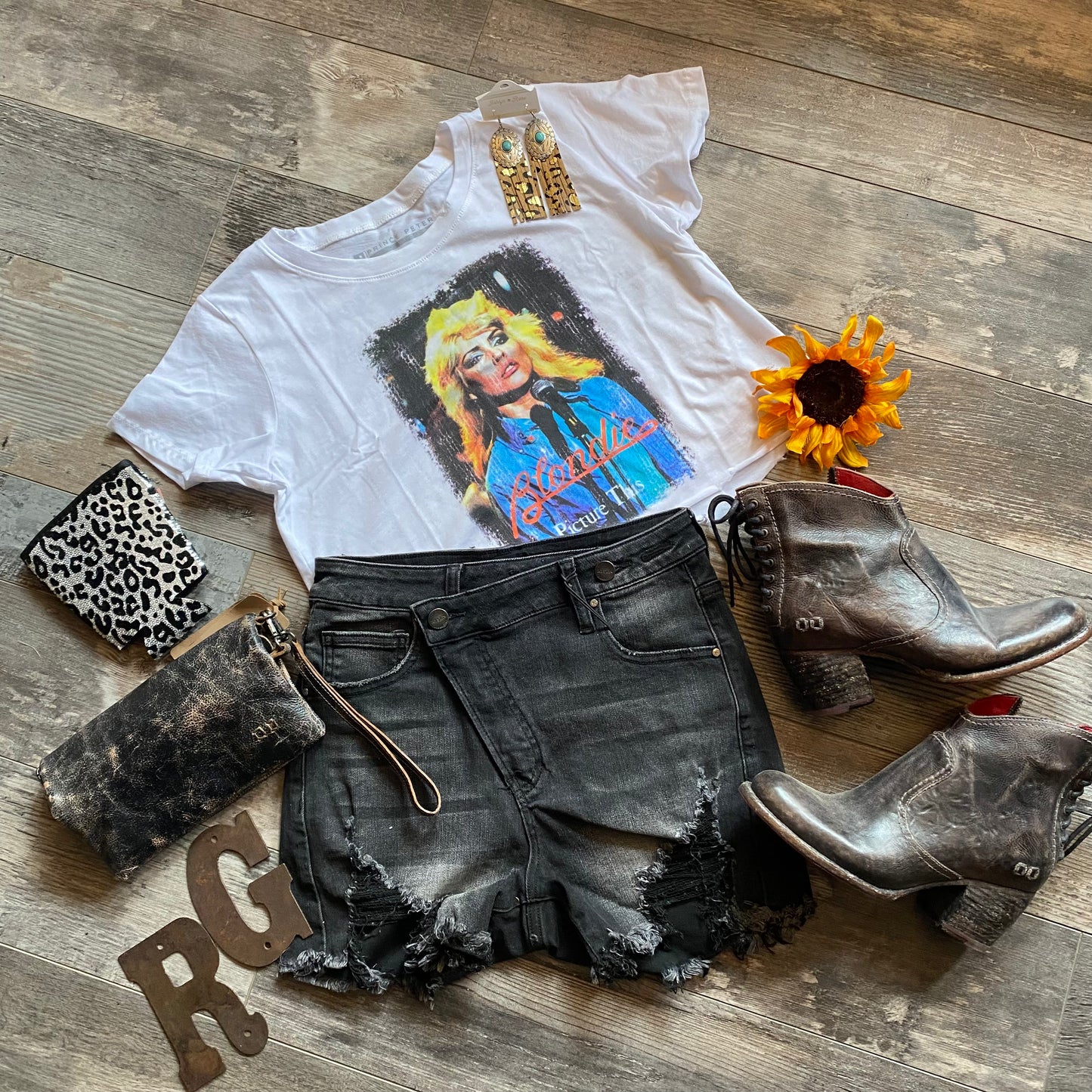 Blondie Picture This Crop Tee