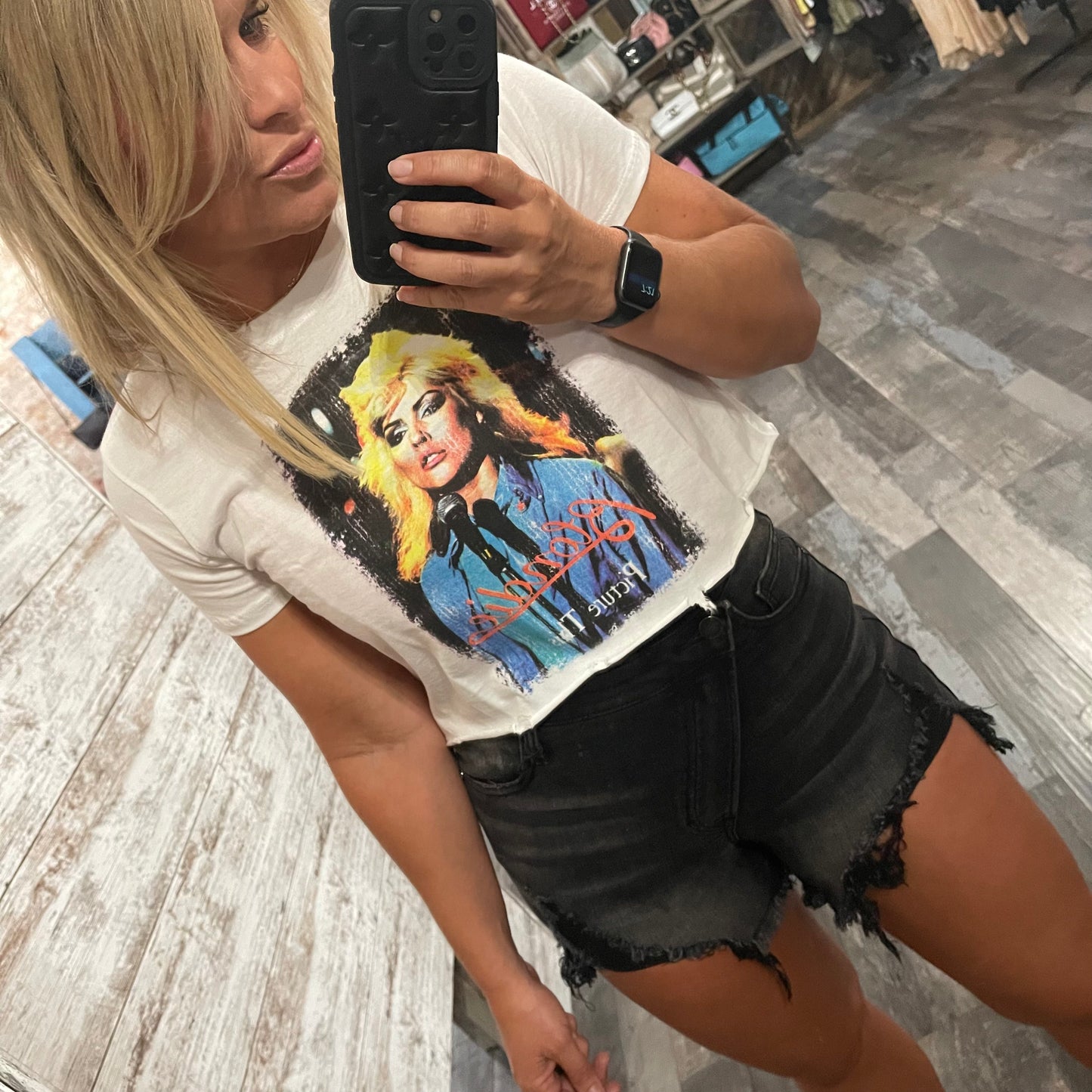 Blondie Picture This Crop Tee