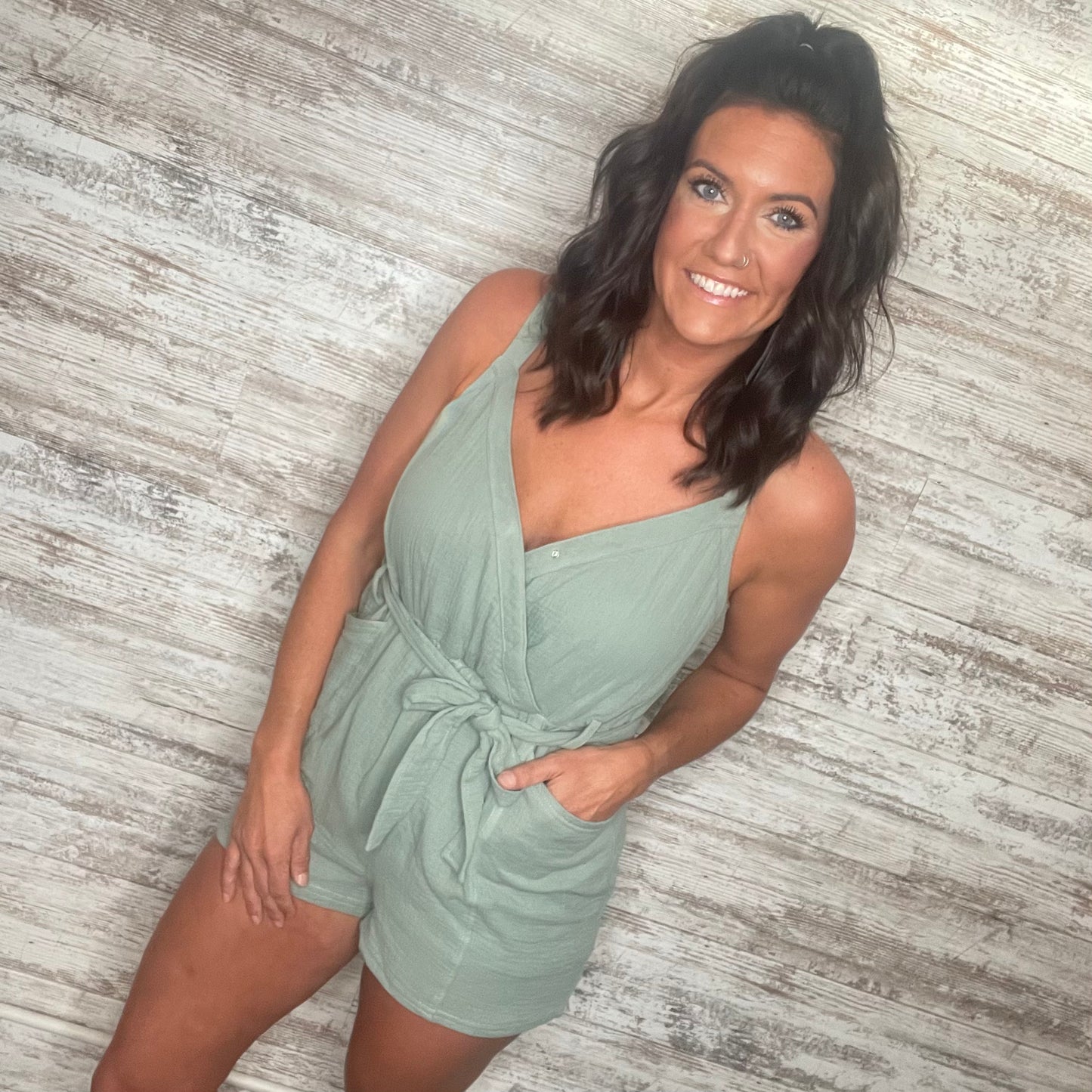 Leave You Alone Romper