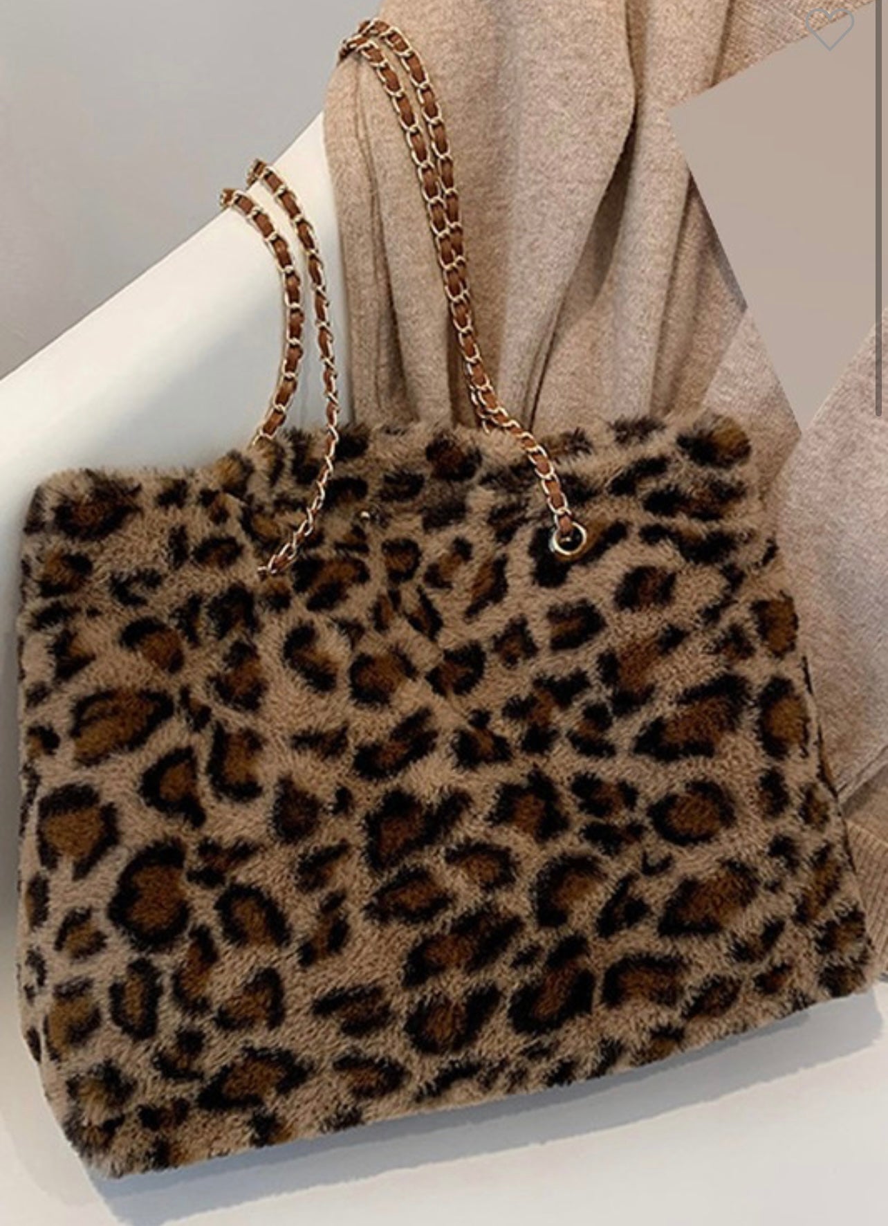 Plush Shoulder Bag