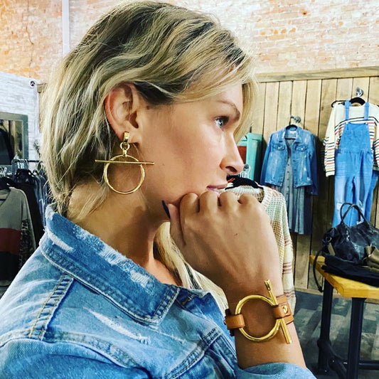 Gold & Silver Earrings