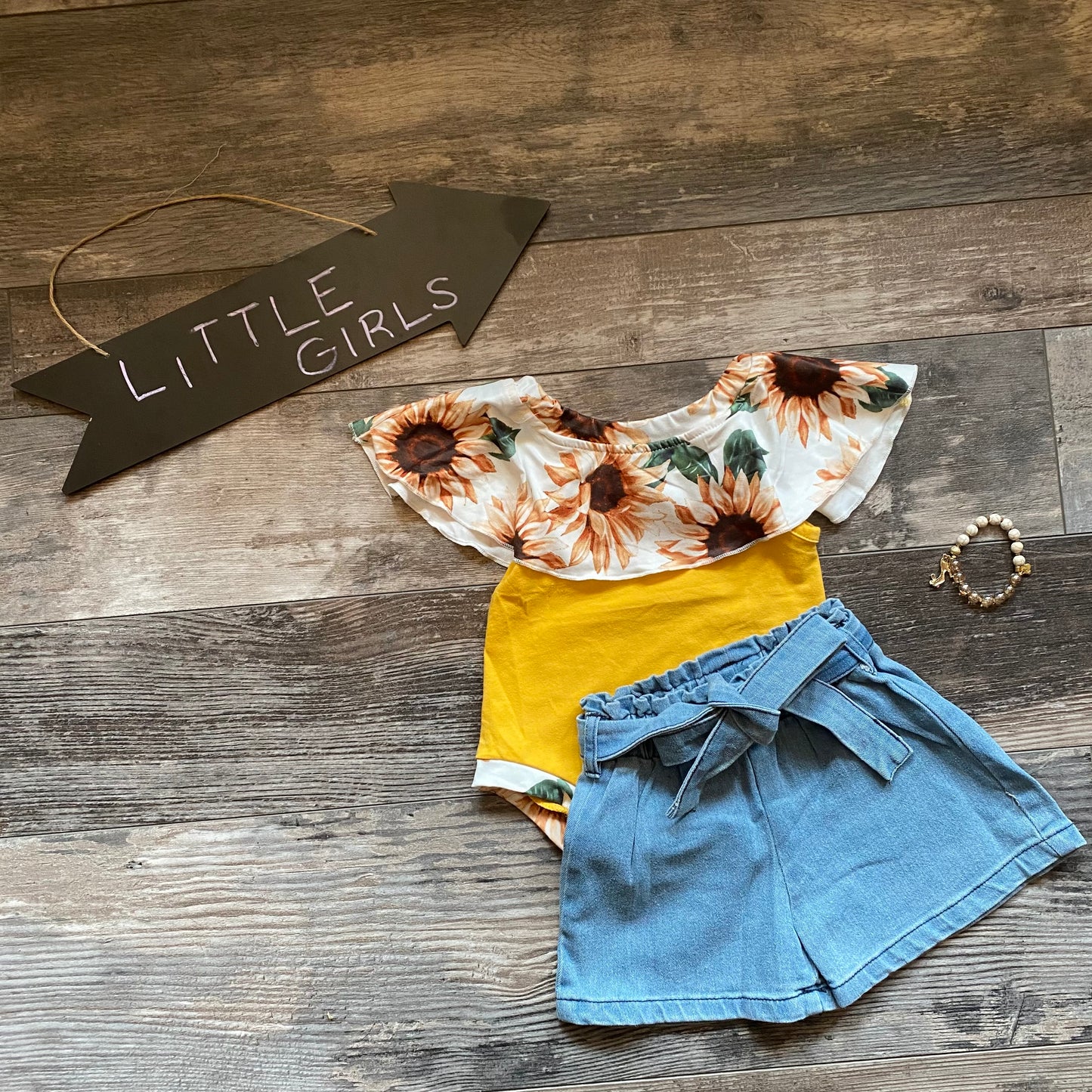 Little Gal Paperbag Shorts