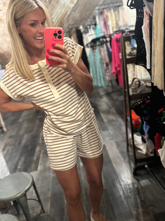 Suzie Stripped Short