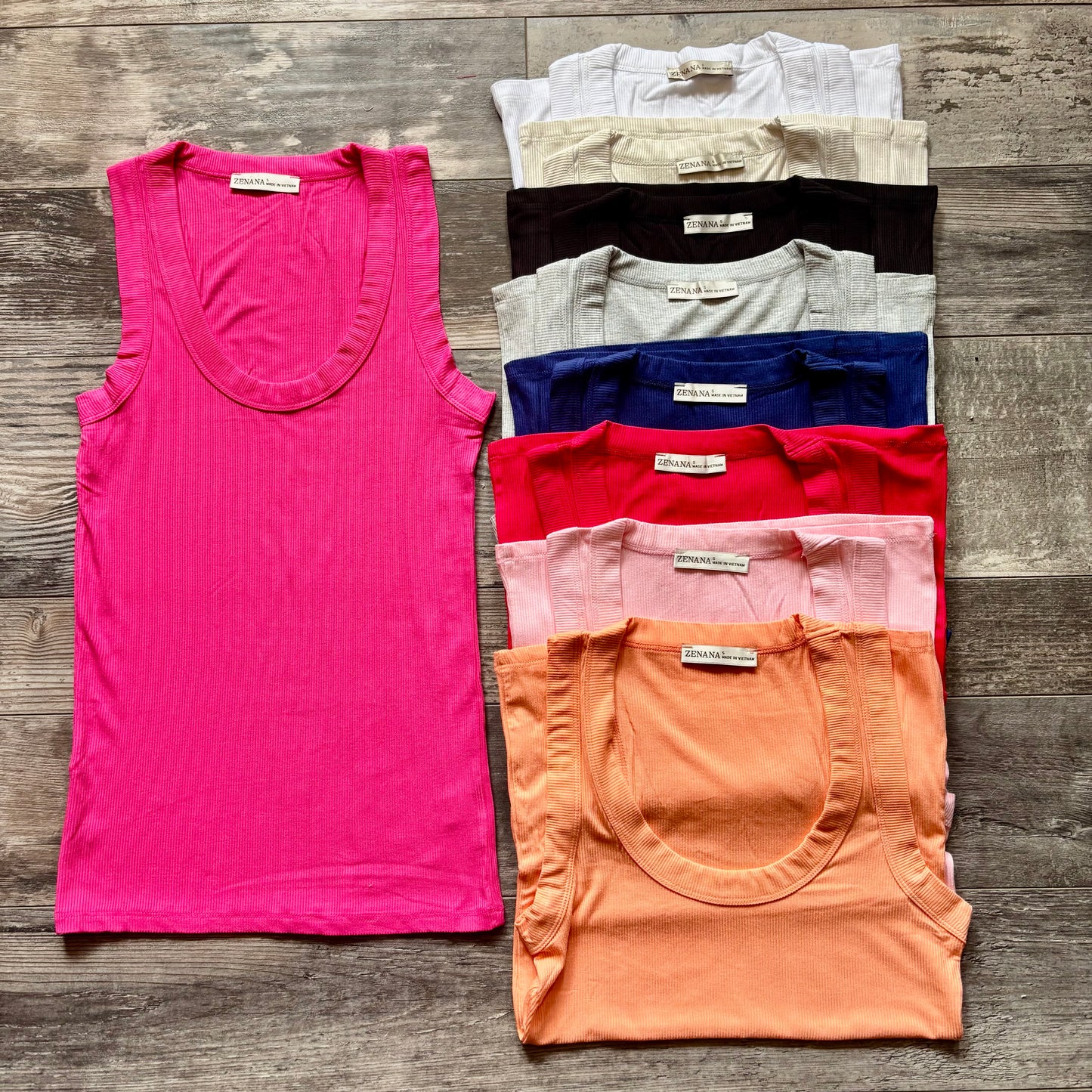 Ribbed Everyday Tank