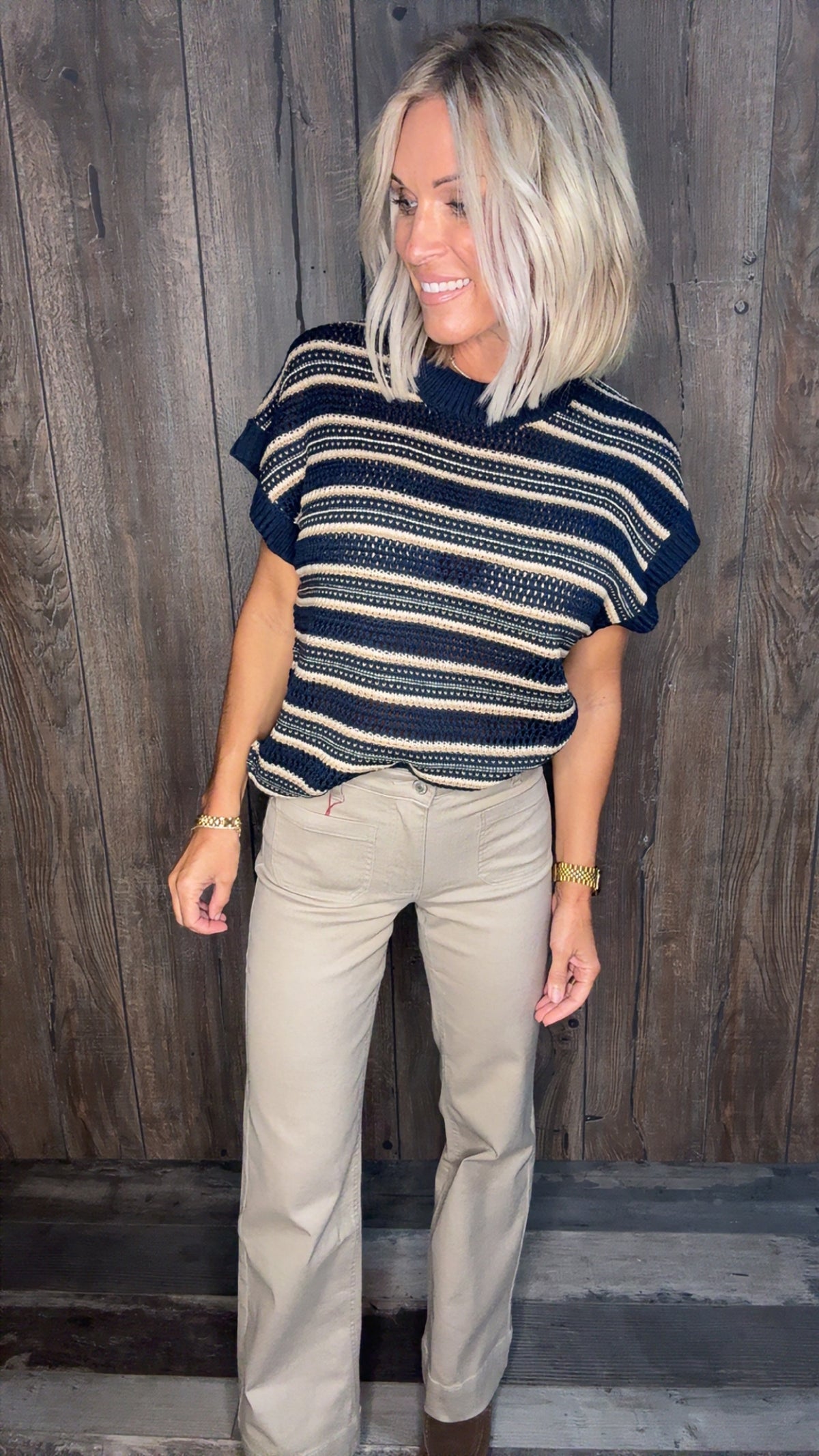 Striped Out Sweater