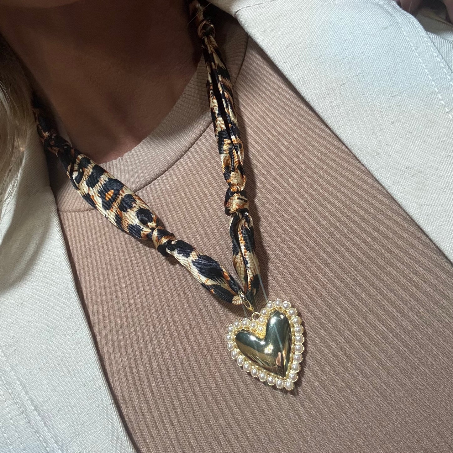 Leo Bandana Necklace