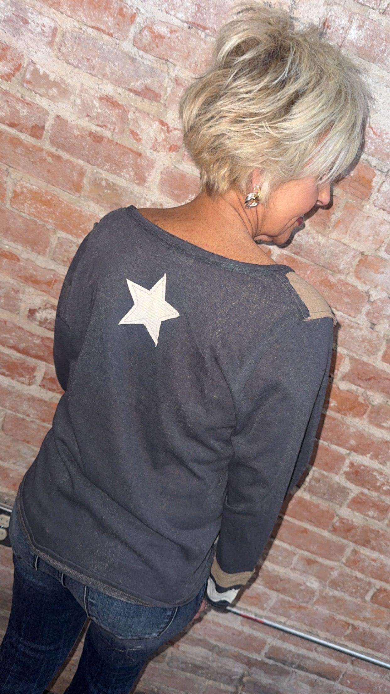Merica Patched Top