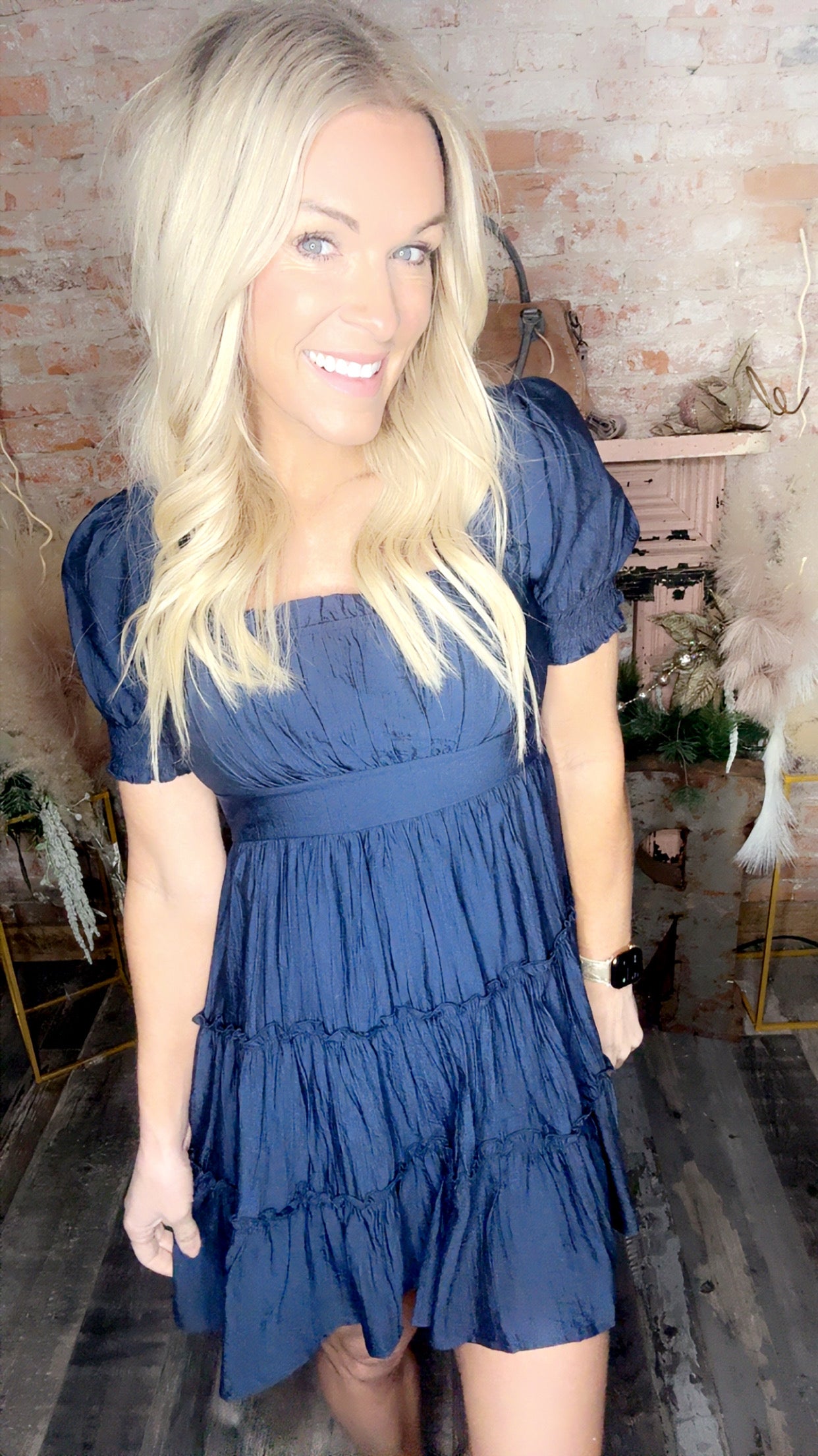 Ruffles that flow dress