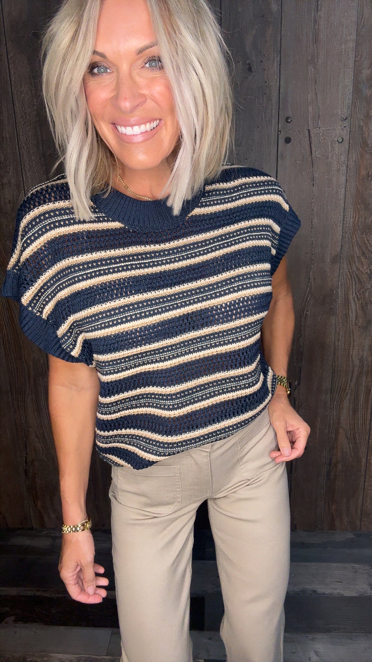 Striped Out Sweater