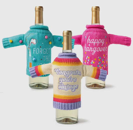 Wine Bottle Sweater