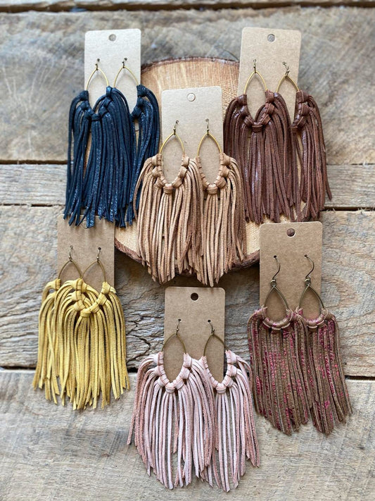 Fringe For Days Earrings