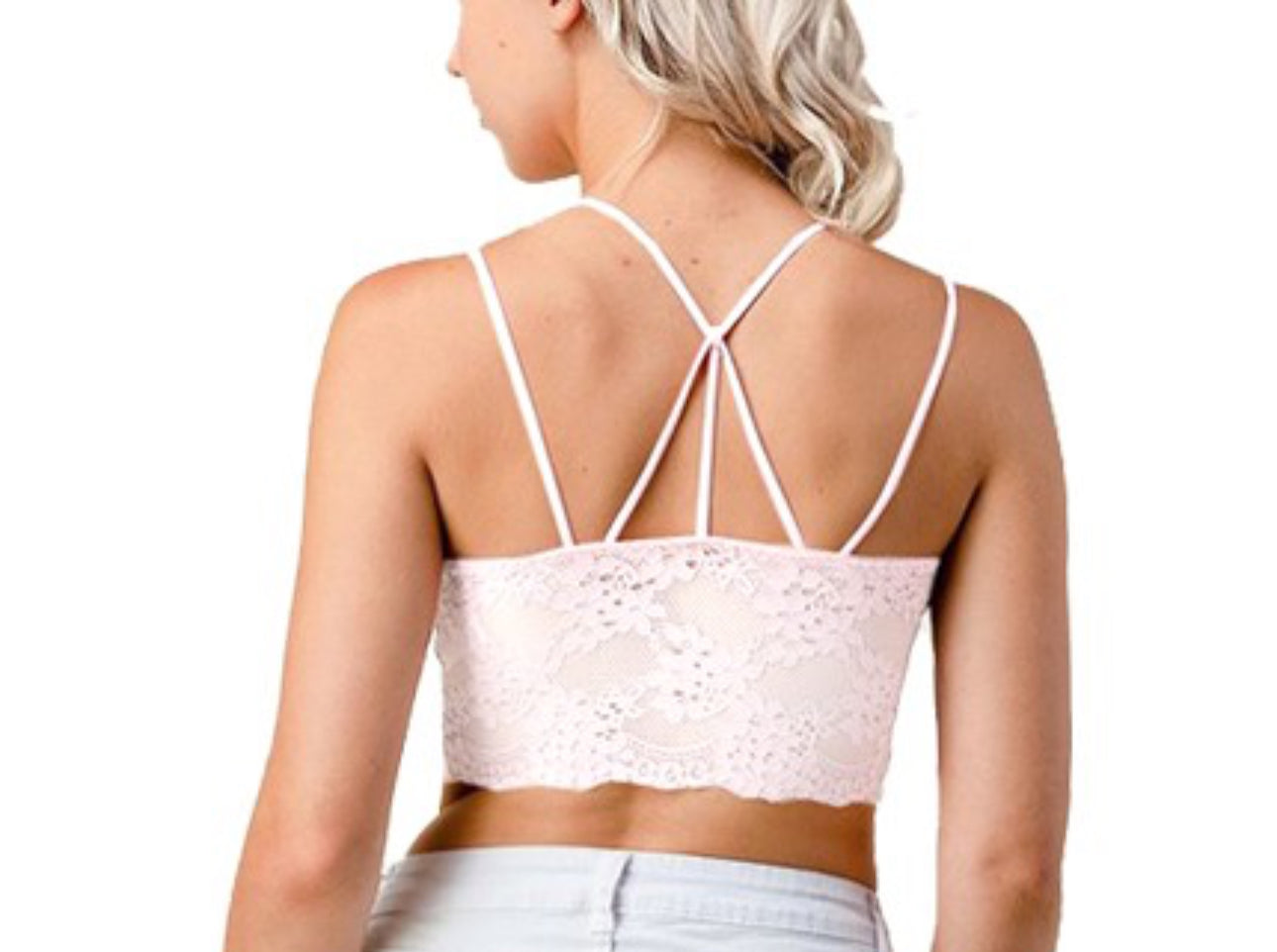 Criss Cross Lace Bralette