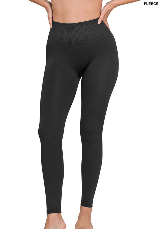 Fleece Tummy Control Legging
