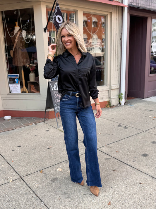 Sassy But Classy Silk Top