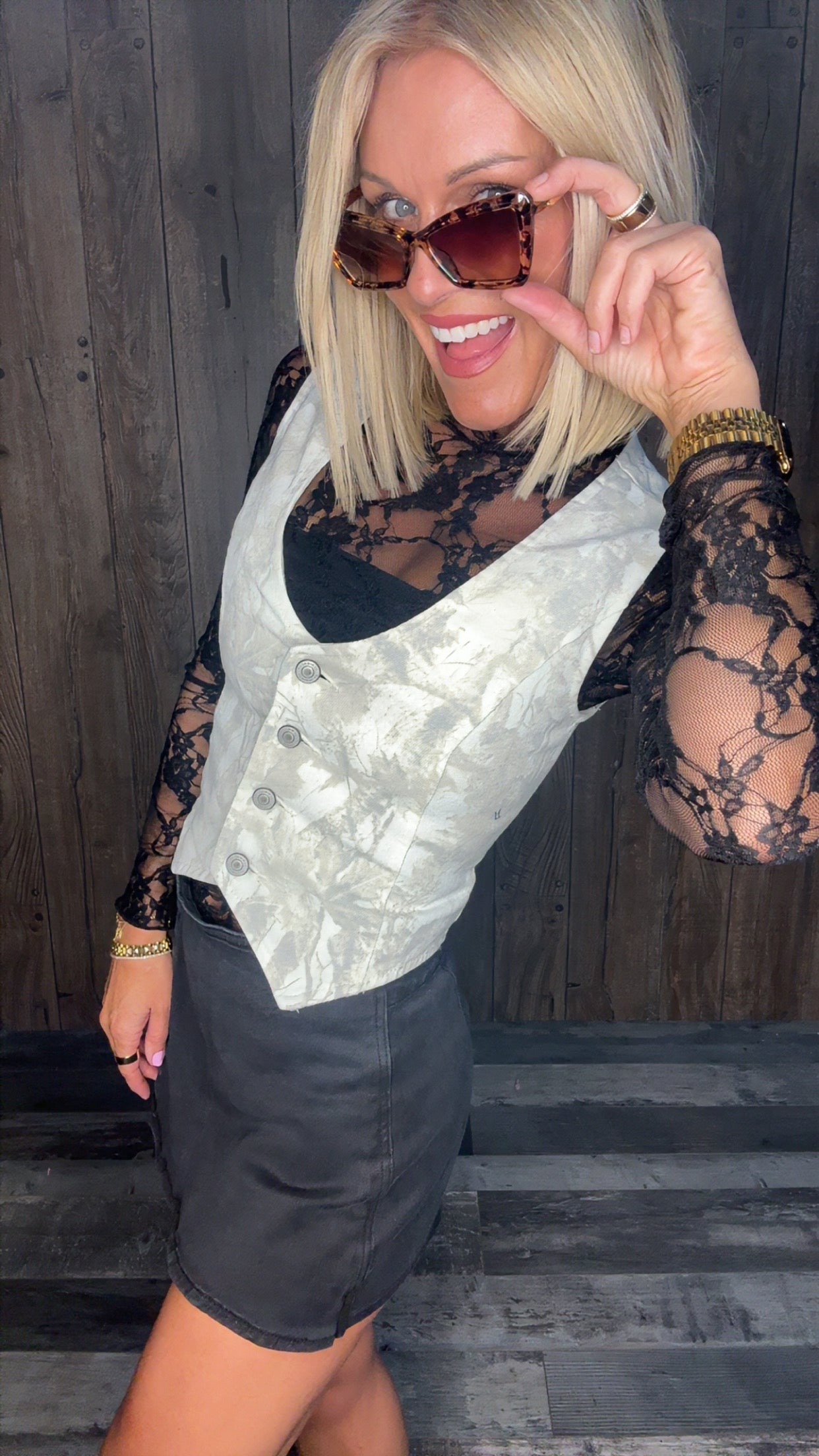 Layer Me Up Lace Top