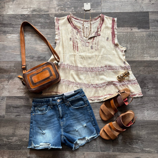 Ginny Frayed Short