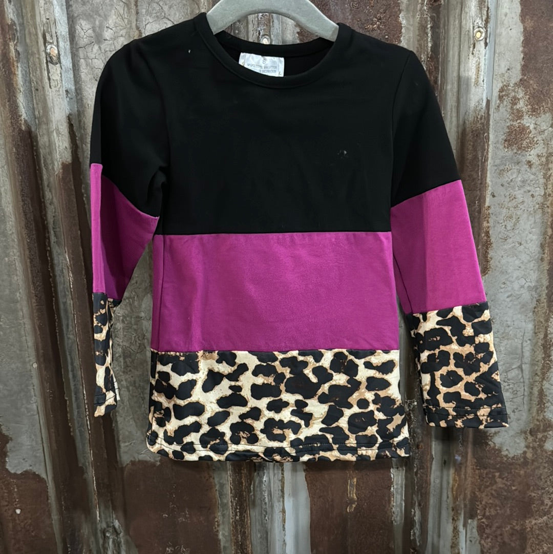 Fuchsia & Leopard