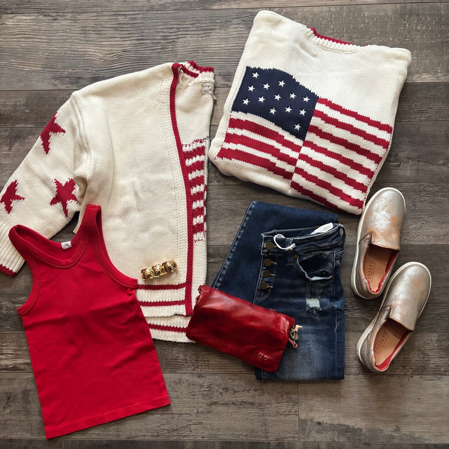 Flag Cardigan
