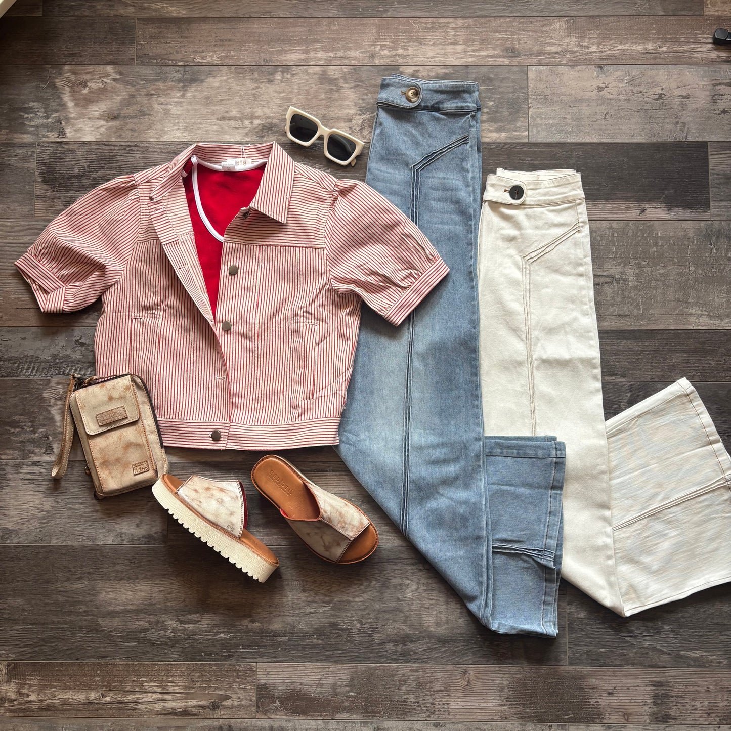 Julie's Red Stripe Jacket