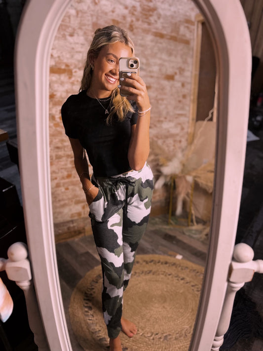 Camo Gal jogger