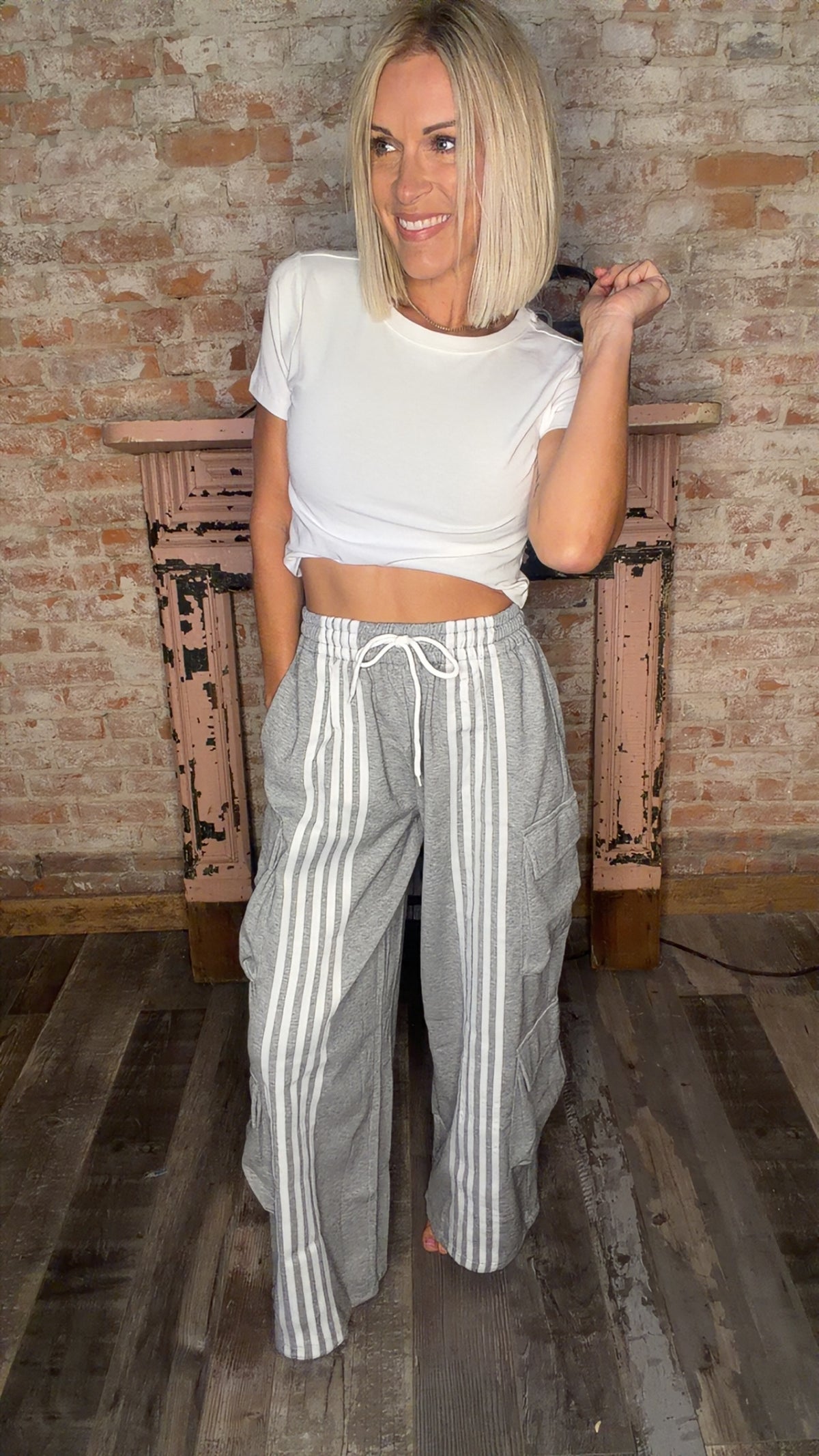 Largo Cargo Stripe Pant