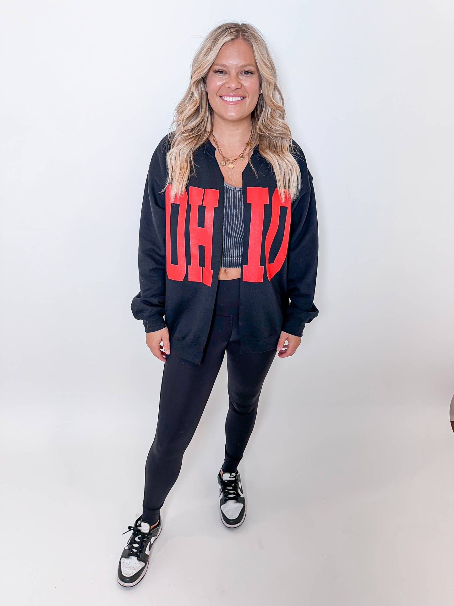 Black OHIO cardigan
