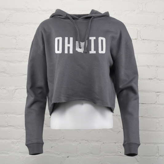 Ohio Columbus Women's Cropped Hoodie